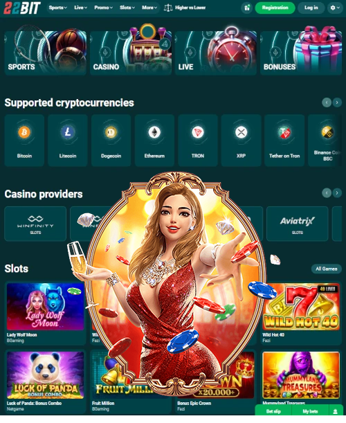 22bit 카지노 코리아 | 최고의 온라인 암호화폐 카지노 및 스포츠 베팅 2026 og image